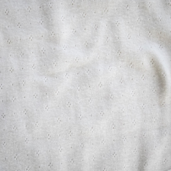 NWOT Baby Boden Pointelle Long Sleeve Onesie - Picture 7 of 9